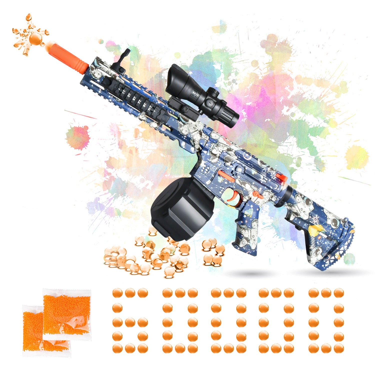 SOFITEN Gel Blasters M416 - Rich Accessories