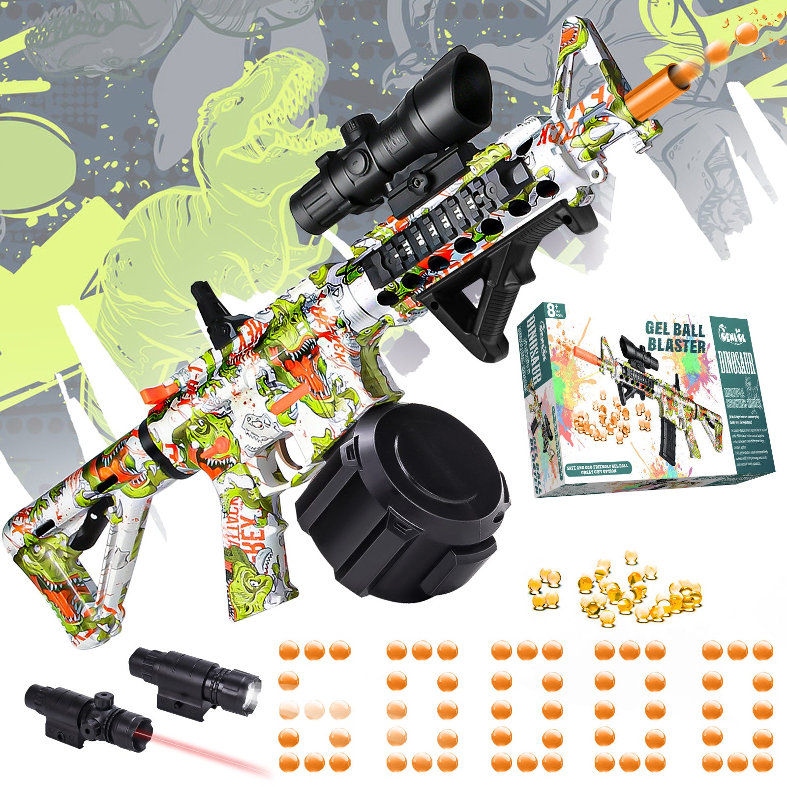 SOFITEN Gel Blasters M416 - Rich Accessories