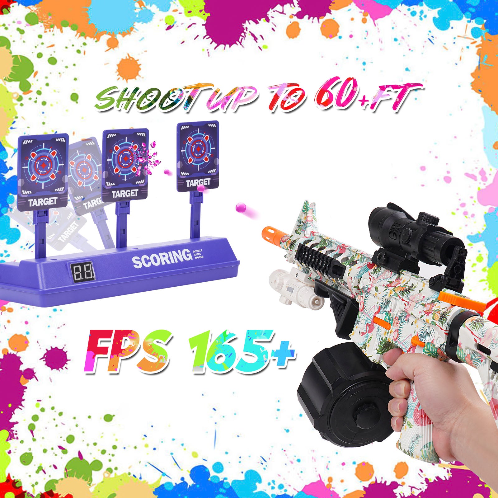 SOFITEN Gel Blasters M416 - Rich Accessories