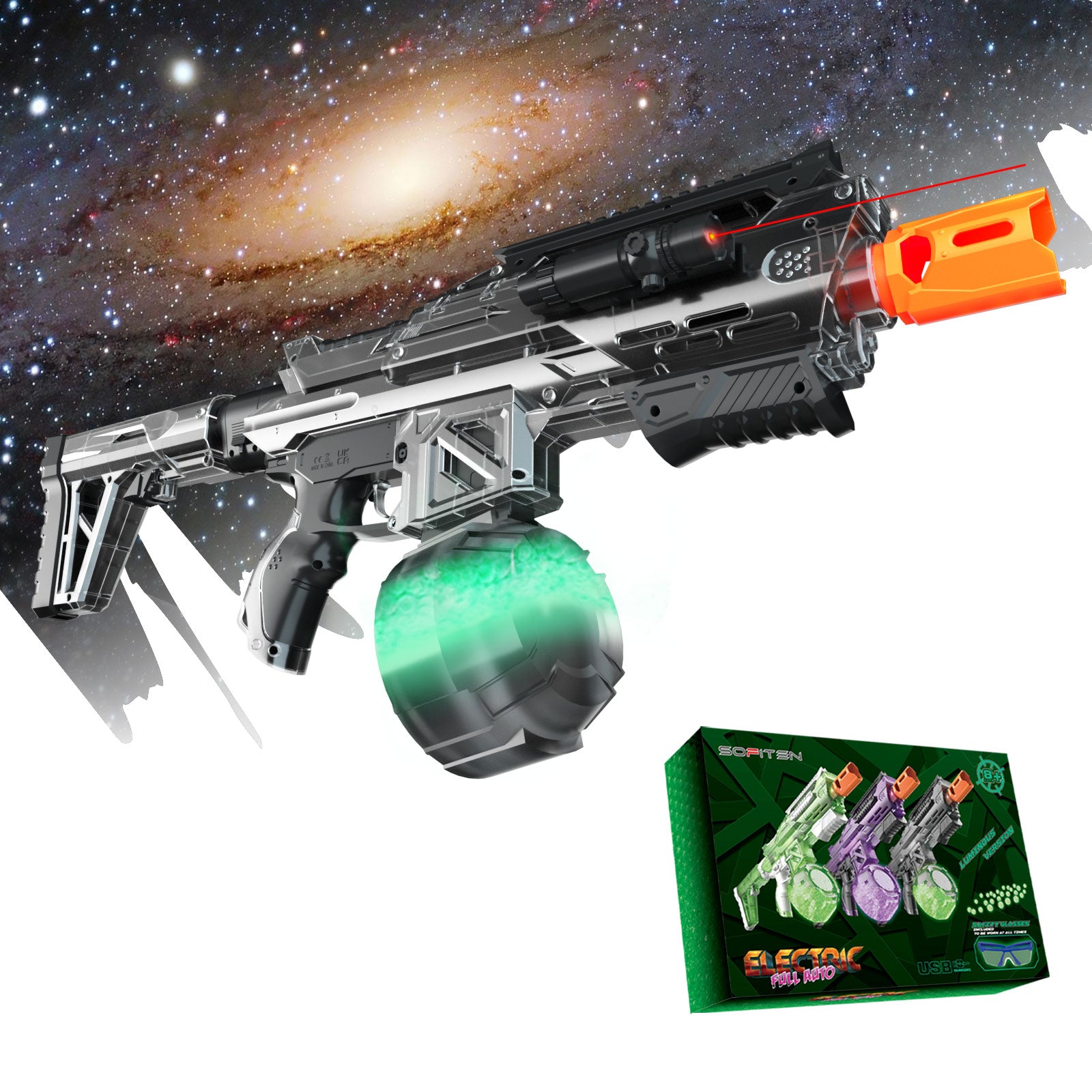 Sofiten Gel Blaster 11.1V - 180+ FPS,100+FT